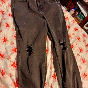 HOT TOPIC PLUS CROP JEGGING